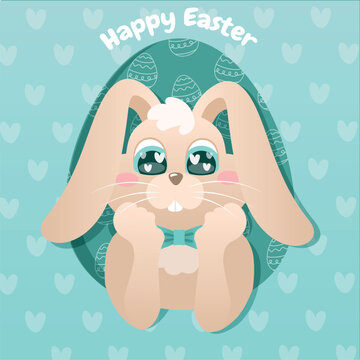 Bunny happy aester 
