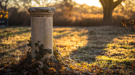 Obraz premium Marble Column Solitude 