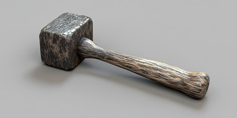 Judge's Wooden Gavel
