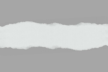 Obraz premium gray and white ripped paper background