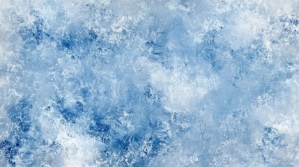 Chilly Winter Morning Ice Textures Background