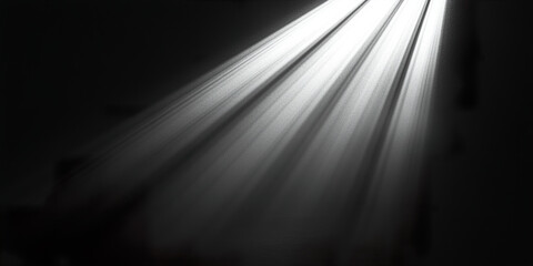 Sunlight Rays on Black
