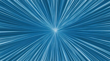 Blue light speed burst, abstract background, digital art, website design