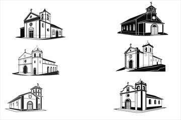 Obraz premium a-church-building