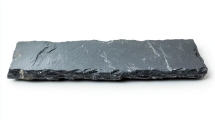 Slate Stone Rectangular Plate with Natural Edges for Various Uses