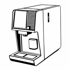 illustration of a refrigerator