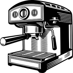 coffee machine vector