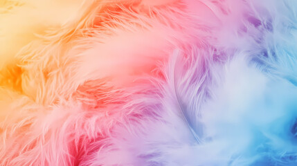 Fototapeta premium Gradient Feather