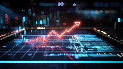 Business growth analysis digital environment infographic visualization technology context modern viewpoint data insights