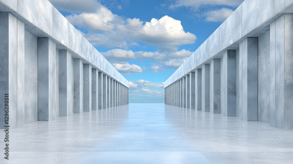 Poster architectural calm amidst database management server maintenance chaos