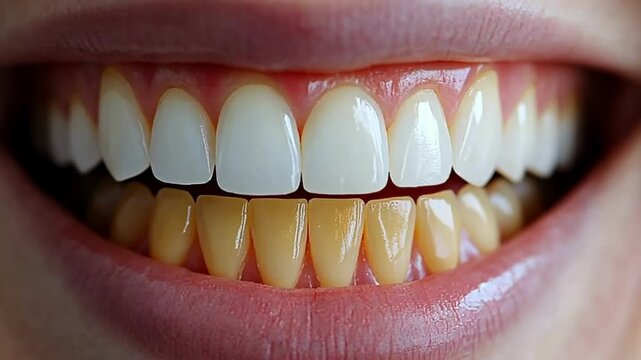 Bright beautiful smile transformation with dental care tips and whitening techniques