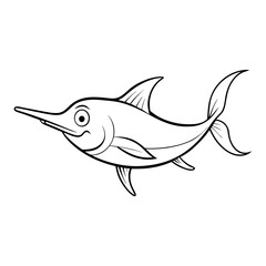 silhouette of a fish