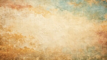 Abstract Textured Background with Warm Tones  Grunge, Soft Clouds, and Colorful Design