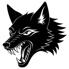 wolf head tattoo