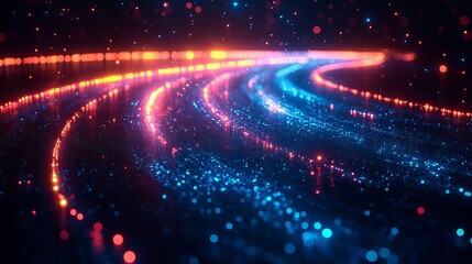 Digital background featuring technology themes including ai, data, audio, graphics, and innovative concepts for modern design and futuristic applications