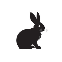 Obraz premium vector illustration of a rabbit
