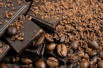 Luxury Dark Chocolate with Whole Coffee Beans