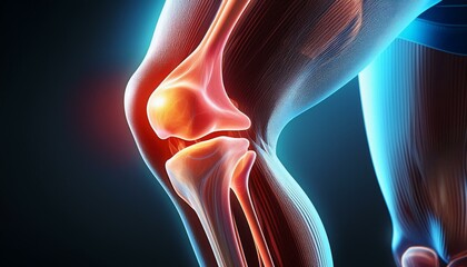 3d medical imaging of knee anatomy understanding joint injuries arthritis and tendon damage