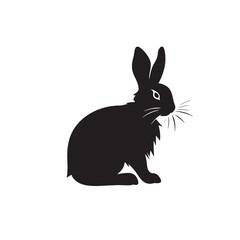 Obraz premium vector illustration of a rabbit