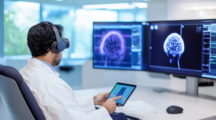 Advanced Neural Scan Procedure in Contemporary Medical Lab