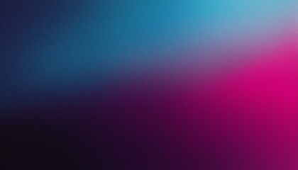 Fototapeta premium dark gradient background blue magenta pink purple black colors grainy texture effect banner poster cover abstract design