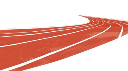 Running track curves, athletic field, competition, sport, background