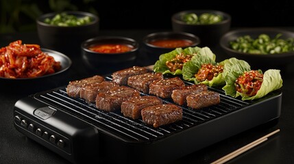 Grilled Beef, Korean Style, Home Cooking