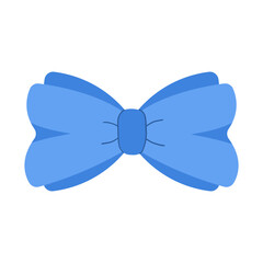 Ribbon bow vector illustration