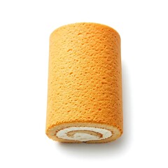 Obraz premium Roll bread with cheese image of isolated for breakfast.