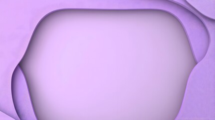 Abstract layered violet paper creating a soft and gentle visual effect