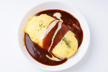 デミグラスオムライス
