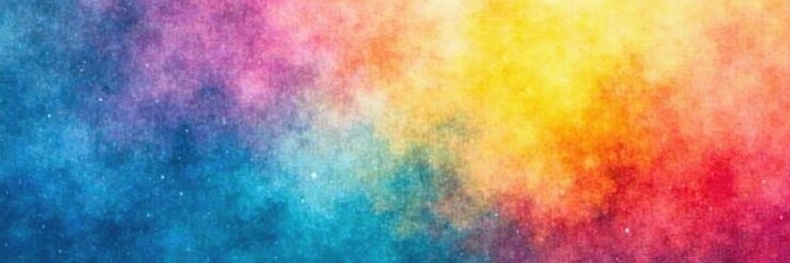 Blurred rainbow watercolor blend, soft textured, blend, spectrum