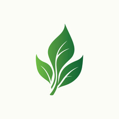 Aesthetic Green Leaves Icon