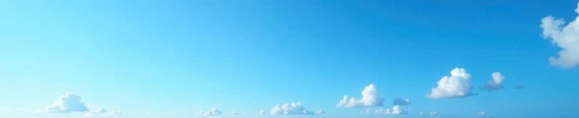 Deep cerulean sky with subtle wisps of white clouds, high-resolution, design, sun