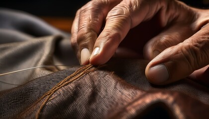 Intricate designs showcase skilled tailoring techniques.  