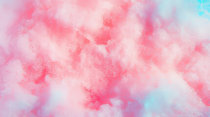 Fototapeta premium Soft abstract baby powder texture in pastel pink and blue for design use