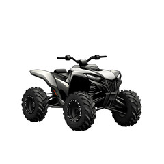 Fototapeta premium vector graphic of a modern ATV with off-road