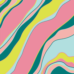 Abstract background with wavy lines. Banner and cover for your design.