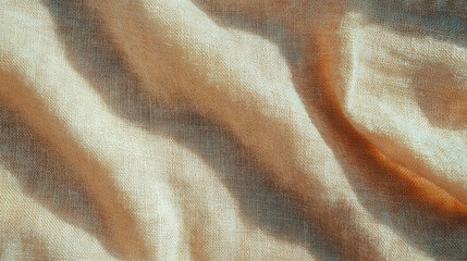 Textured canvas with frayed edges for vintage and artistic background design