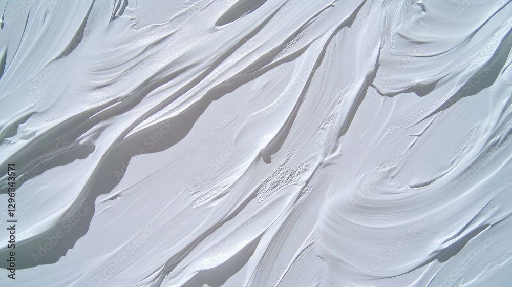 Poster Textured plaster canvas background with artistic swirls for creative design projects