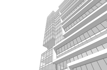 Fototapeta premium modern office building