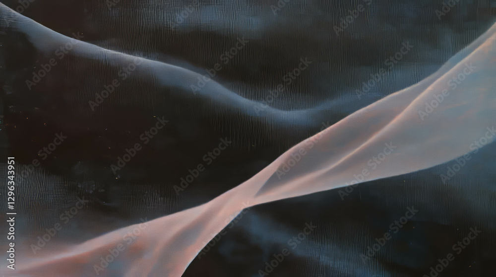 Poster Abstract canvas texture with visible thread patterns for artistic design