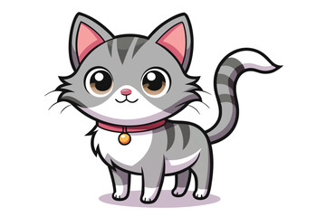 Obraz premium Realistic Cat vector design