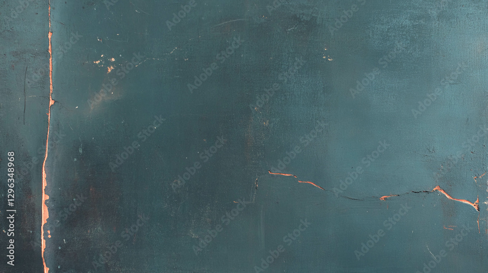 Poster grunge concrete background with cracks and rebar texture for industrial design