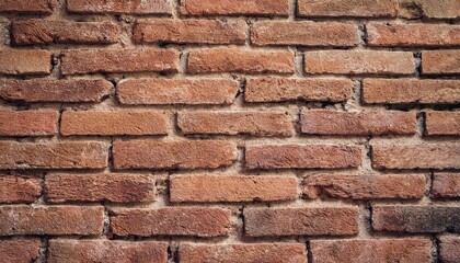 Obraz premium rustic rough brick wall texture