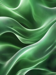 Obraz premium Green abstract dynamic background