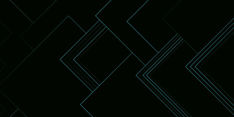 Abstract background with Dynamic geometry shapes. Scribble backgrounds Luxury dark background. Presentation design with realistic line geometric shape. Minimal lines futuristic tech background