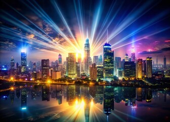 Double Exposure Spotlight Drama