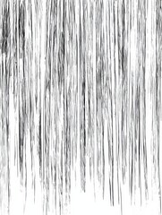 Abstract black and white vertical lines creating a textured background for creative design projects. Generative AI