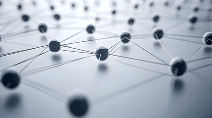 shield with a network of interconnected nodes representing online security 